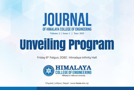 Journal of Himalaya College of Engineering Volume-2, Issue-1, 2025 Unveiled